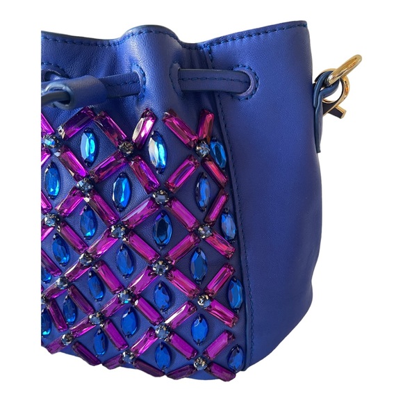 Cynthia Rowley small crossbody purse Blue - Picture 2 of 6